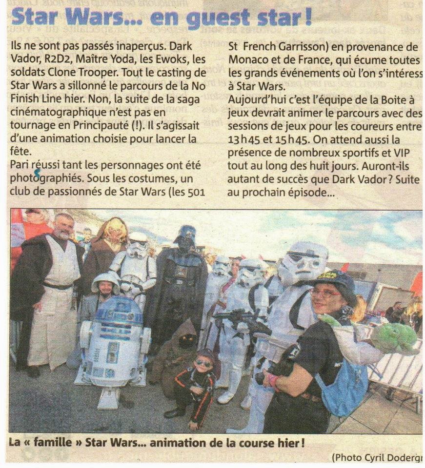 Article MonacoMatin Star Wars