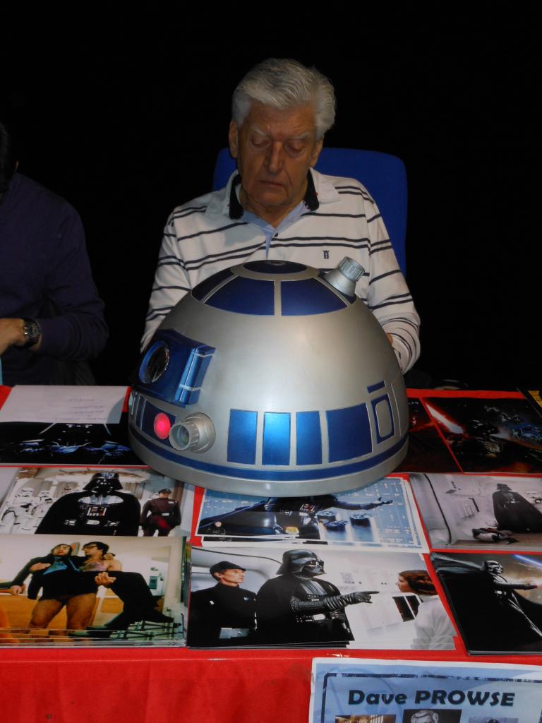 Dave Prowse dédicace mon R2!