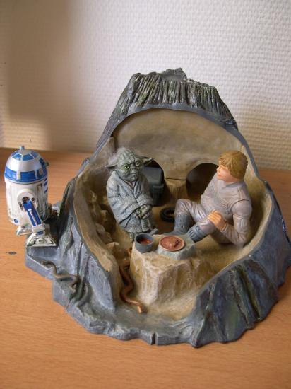 Yoda, Luke Skywalker et R2D2