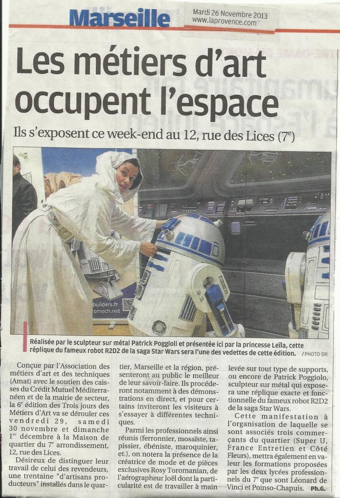 Patrick Poggioli Les métiers D'Arts Occupent l'espace